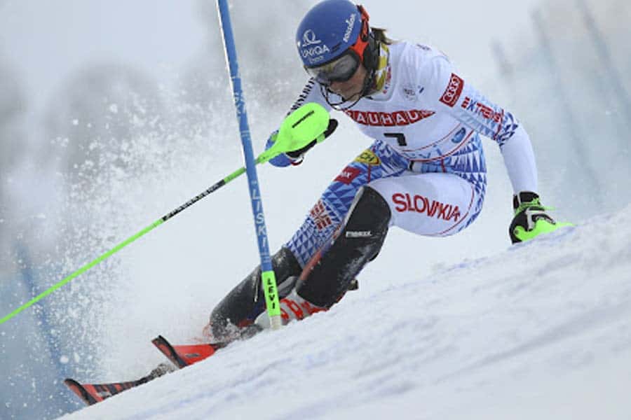 Slalom Ski Racing